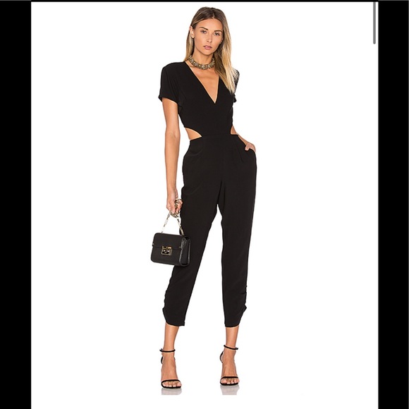 Lovers + Friends Pants - Karla Jumpsuit in Black